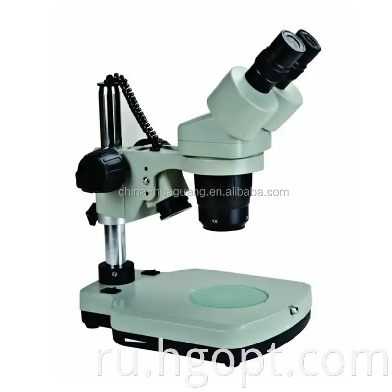 100v 240v Stereo Microscope With Dual Led